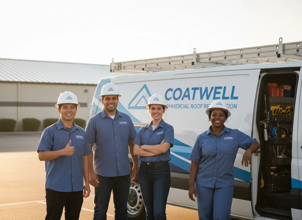 Commercial roof coating company in Dayhoit, KY